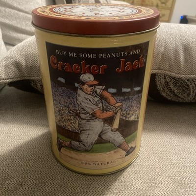 Cracker Jack 1991 Limited Edition Empty Vintage Tin 2nd in Series
