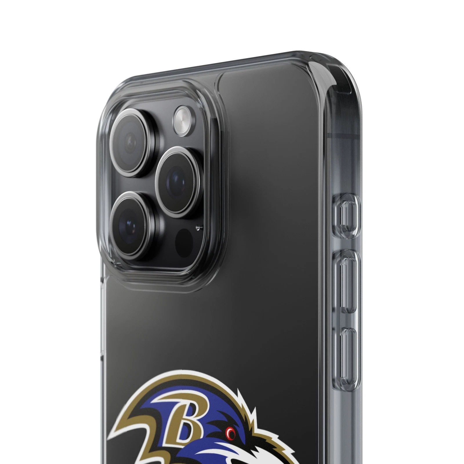 Baltimore Ravens Clear Phone Case for iPhone