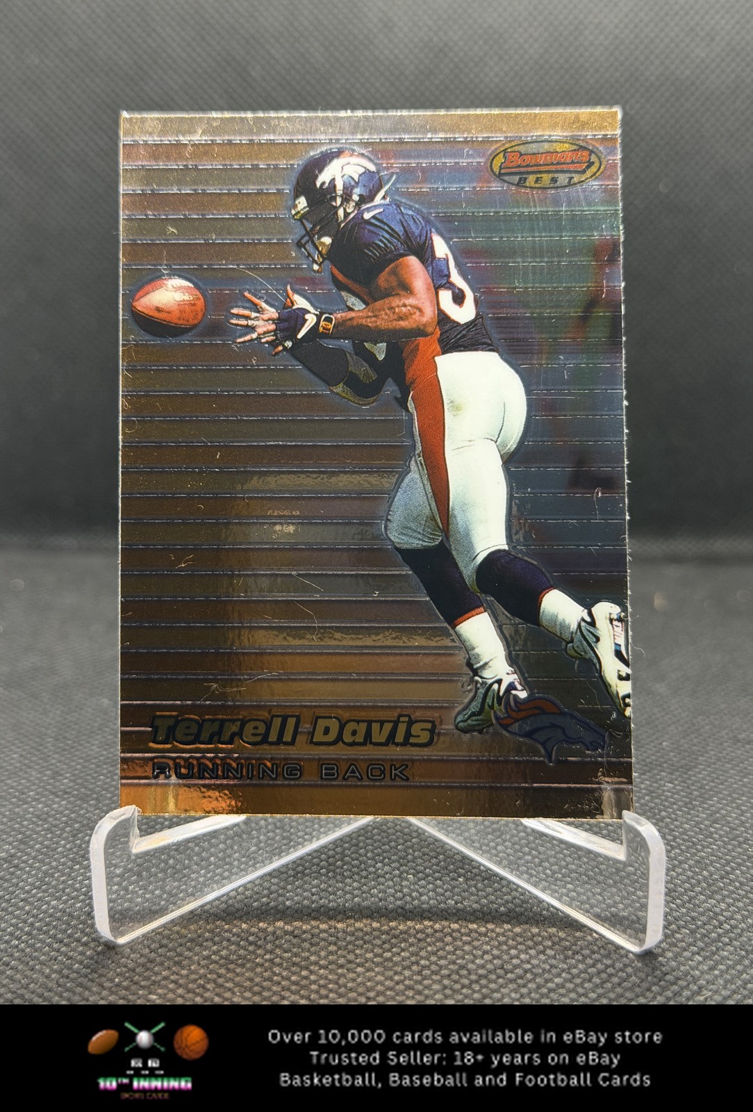 1999 Bowman's Best FOOTBALL #39 Terrell Davis