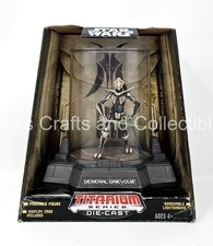 Star Wars General Grievous Titanium Series Die Cast Forged Figure Repack 2006 