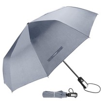 TradMall Travel Umbrella Windproof with 56 Inches Large Canopy 10 Reinforced ...