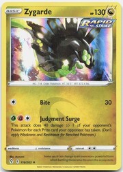 Zygarde 118/203 Evolving Skies Holo Rare