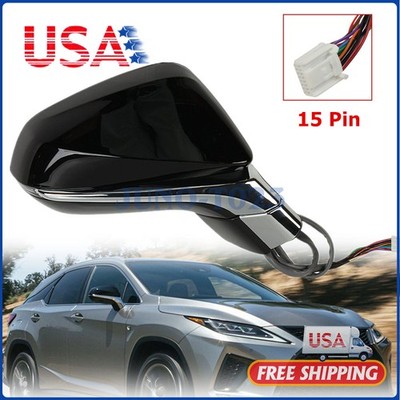 Right Power Mirror For Lexus RX350 RX350L RX450h RX450hL 2016-2022 W/ Blind Spot