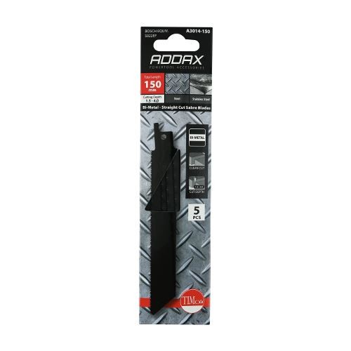 TIMCO Bi-Metal Sabre Blade for Metal S922EF Pack 5