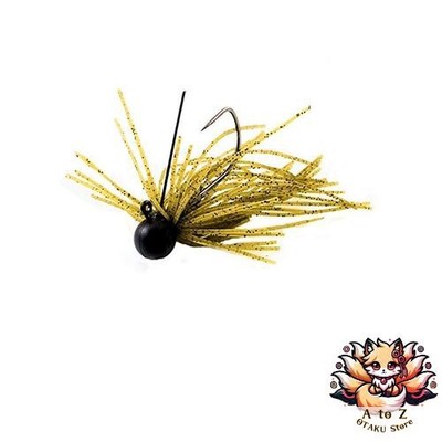 NEU KEITECH Mono Spin Jig 1/20 Unzen. 101 Green Pumpkin Pepper