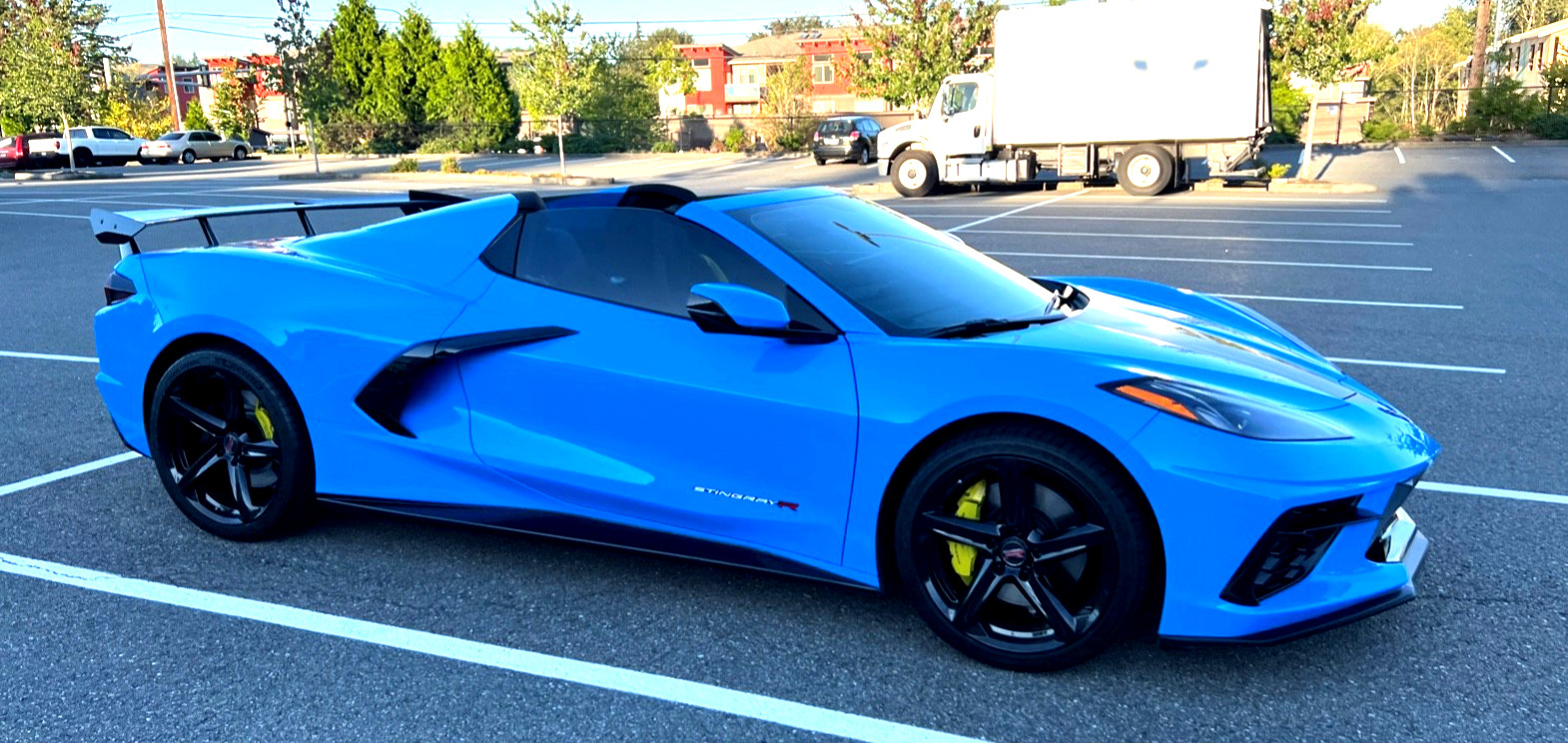 2022 Blue Chevrolet Corvette   | C8 Corvette Photo 5