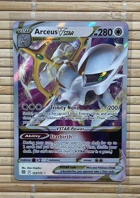 Arceus VSTAR Brilliant Stars 123/172