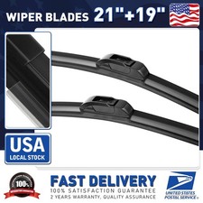 21"&19" Clear Advantage Windshield Wiper Blades J-Hook For Honda CR-V 1997-2006