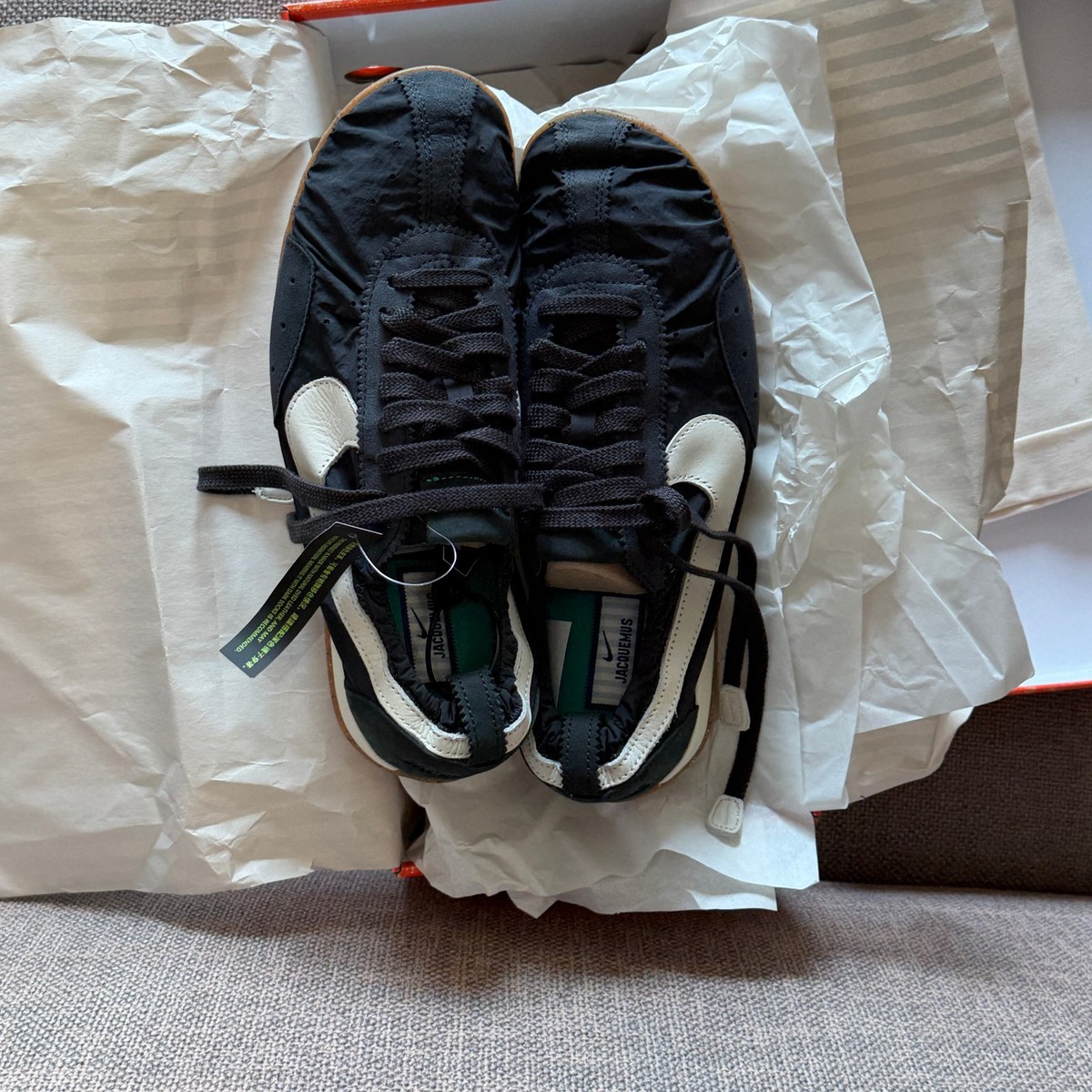 Nike x Jacquemus Moon Shoe SP Off Noir Cashmere HV8547-001 | eBay