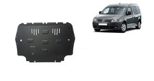 Stahl Unterfahrschutz für Motor VW Caddy (20...