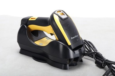 Datalogic Powerscan PBT9501 Barcode Scanner With BC8030 Base Station - Fair