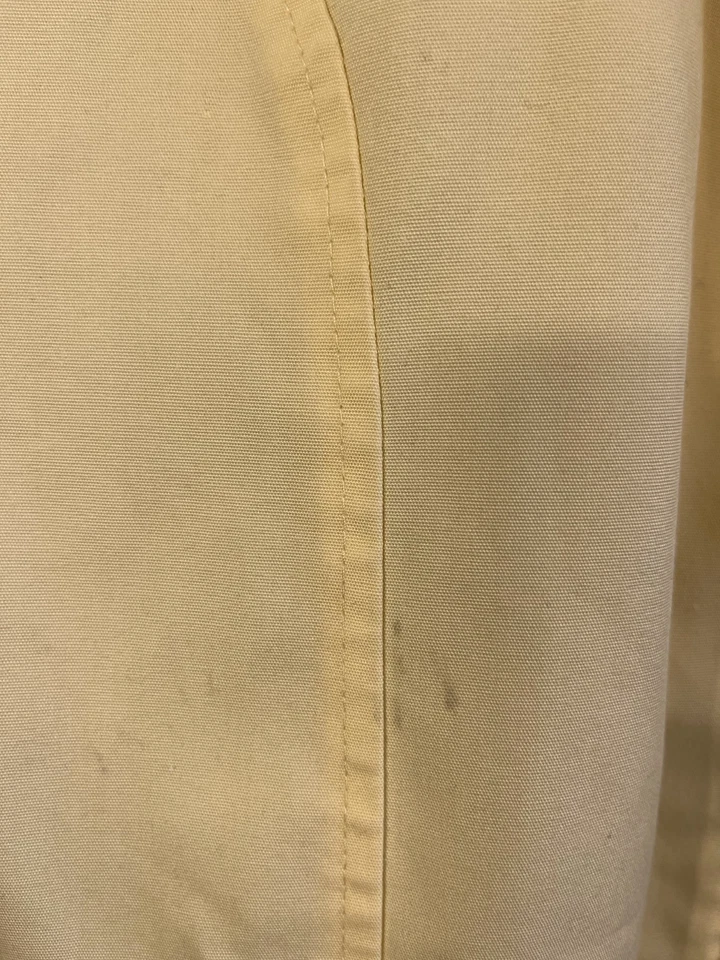 NorthCrest Yellow Rain Jacket Waterproof Hooded Womens M Vintage - Image 3 of 4