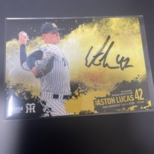 Easton Lucas BBM 2026 Hanshin Tigers Autographed Card