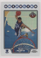 2008-09 Topps Chrome Refractor OJ Mayo #183 2w0