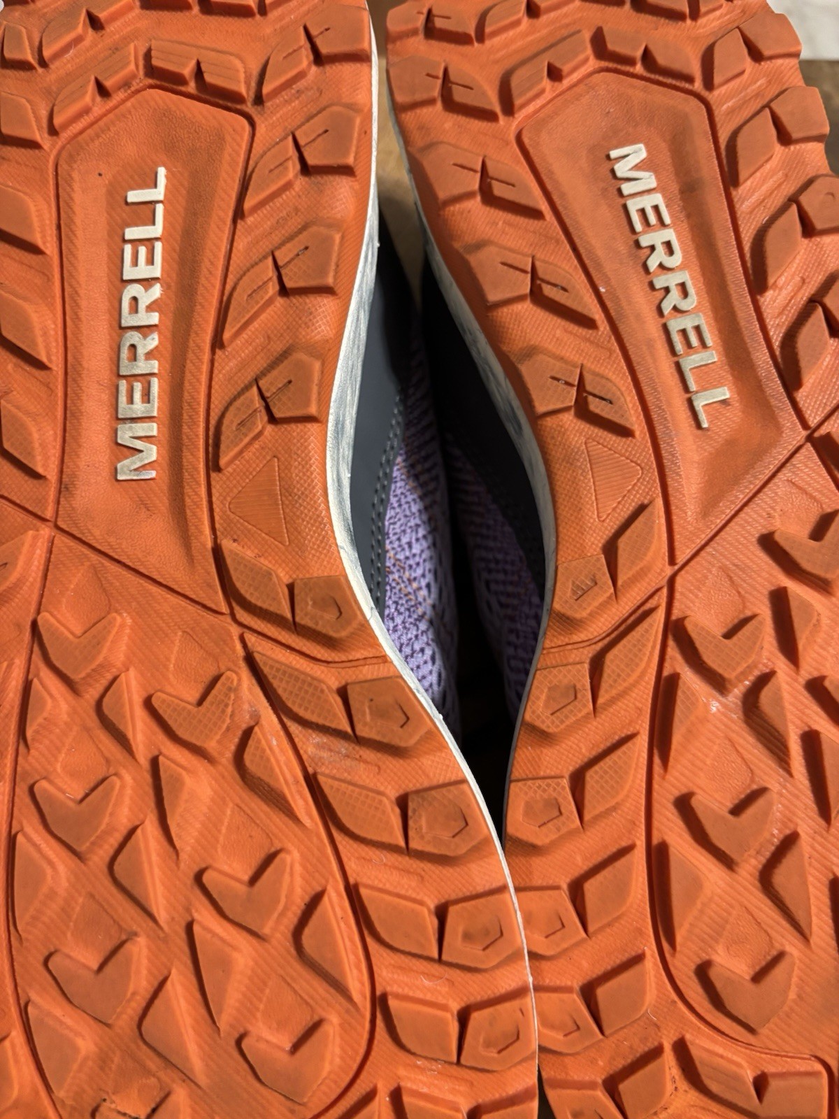 SAOLA Merrell Fly Strike Viola Taglia 10W JO67616W Ottime Condizioni Necessita Soletta Nuova