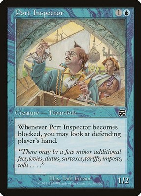 4x Port Inspector - LP - Masques block - SPARROW MAGIC mtg
