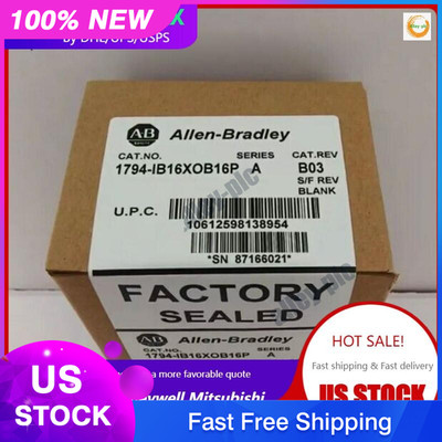 AB 1794-IB16XOB16P New Factory Sealed 24V DC Input/Output Module Fast Ship 1pcs