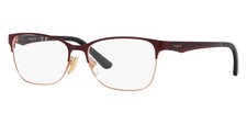 Vogue Woman Eyeglasses 0VO3940 5170 54mm Top Bordeaux/Rose Gold - NEW
