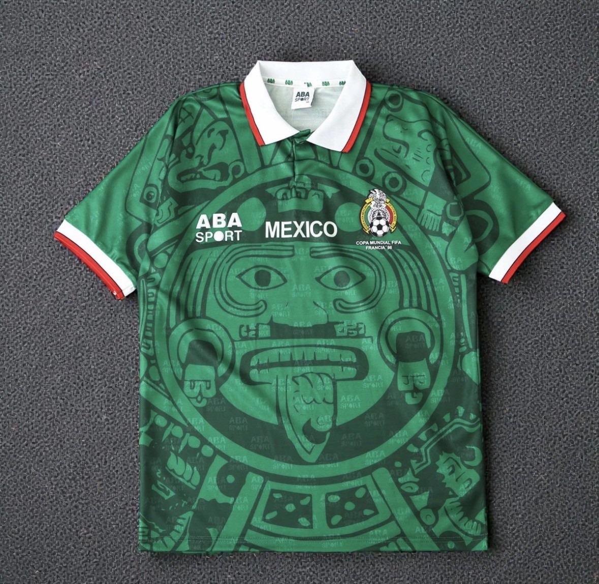 Mexico 1998 Vintage Jersey World Cup Retro New Mens Rare Ships Today!