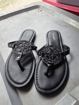 pierre dumas Black sandals Size 8 