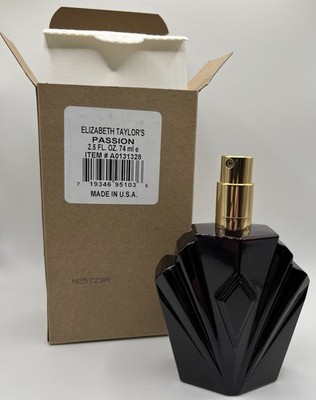 NIB Elizabeth Taylor's Passion 2.5 Oz Eau De Toilette Splash Perfume