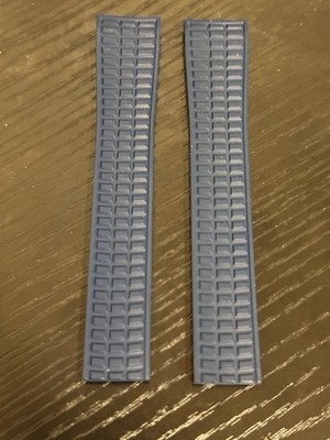 New Patek Philippe Aquanaut 19mm x 16mm Navy Blue Rubber Band Strap
