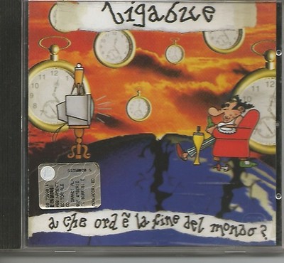 LIGABUE - ZU WELCHER ZEIT IST DAS ENDE DER WELT - CD 1994 - ORIGINAL Used EDITORIAL