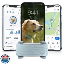 Tractive Smart Dog GPS Tracker | Live Pet Tracker with Virtual Fe