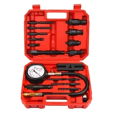 Diesel Engine Cylinder Compression Tester Pressure Test Tool Kit Direct Indirect