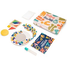 Sculpd Mosaic Kit Painting Craft Box Set for Kids Age 7 Mosaic Tiles Mirror