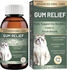 Cat Dental Care Liquid 120mL, Oral Health Cat Gingivitis Treat-Ment Support, Soo