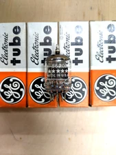5670 GE 5 Star Matched Pair New In Box TV7 Tested 2 Tubes