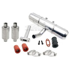 TSRC Auspuffrohr Set für 1/5 RC Modelle HPI BAJA 5B 5T 5SC ROVAN Kingmotor