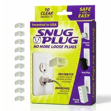 Snug Plug Loose Outlet Fix  Insert  Prevent from Clear