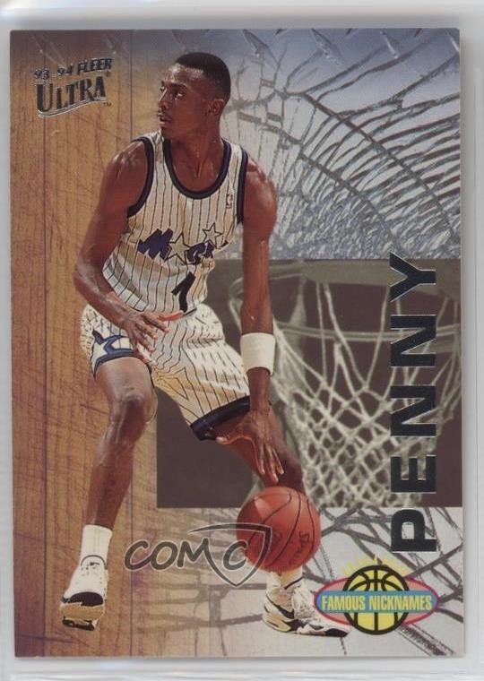 1993-94 Fleer Ultra Famous Nicknames Anfernee Hardaway #5 12g7