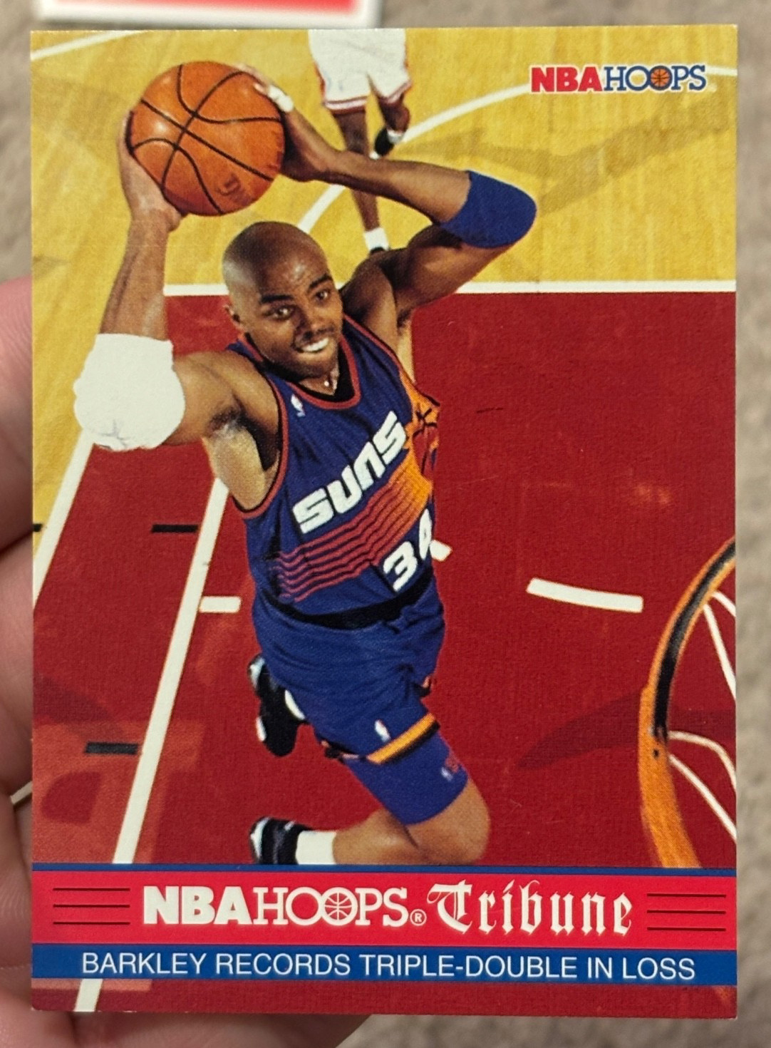 1993-94 NBA Hoops Charles Barkley #295 Phoenix Suns HOF