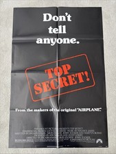 TOP SECRET! (1984) Original US One Sheet Cinema Poster