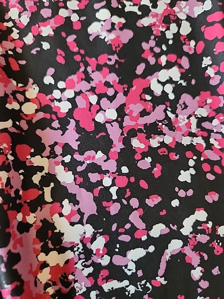 Leggings para mujer Everlast Sport Wow M medianos yoga negros otoño 2018 salpicaduras de pintura Foto 2 de 4