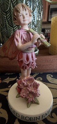 Cicely Mary Barker Flower Fairy Ragged Robin Figurine RETIRED