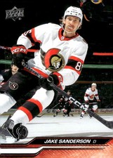 2023-24 Upper Deck #378 Jake Sanderson Ottawa Senators