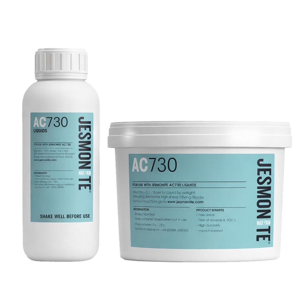 Jesmonite AC730 Portland Stone 3kg Kit (Liquid & Powder)