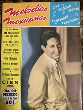 MELODIAS MEXICANAS CANCIONERO 090 JULY 1954 ANDY RUSSELL / ANA BERTHA LEPE