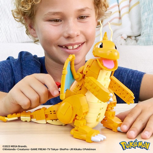 MEGA Pokémon Building Toys Set Dragonite with 388 Pieces Articul from JP - Picture 2 of 5