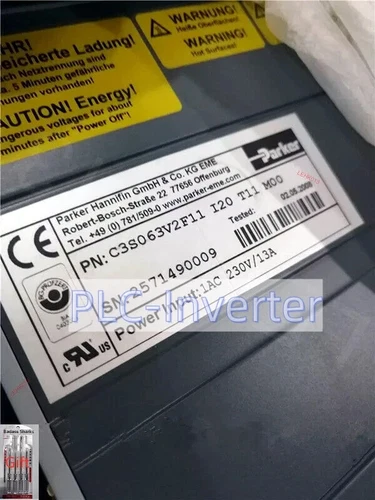 1PC NEW Parker Compax3 Servo Drive C3S063V2F11I20T11M00 Fast Shipping#