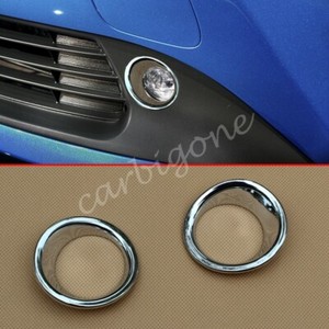 Chrome Front Fog Light Cover Trims Rings For Toyota Prius 2019-2020 Accessories | eBay