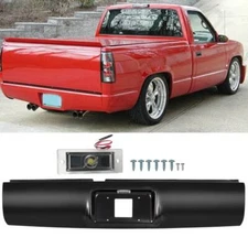 REAR ROLL PAN & LICENSE PLATE LIGHT W/SCREWS For 94-03 Chevy S10 GMC Sonoma
