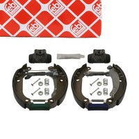 febi Bremsbackensatz + Zylinder FüR Dacia Logan Sandero Renault Clio 2 4 Hinten