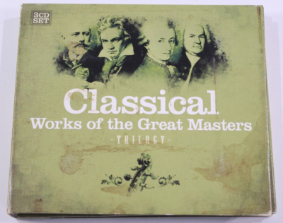 Classical Works Great Masters Trilogy Box Set CD's Beethoven