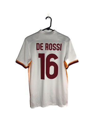De Rossi #16 AS Roma 2015/16 Away Small Shirt Excellent Condition