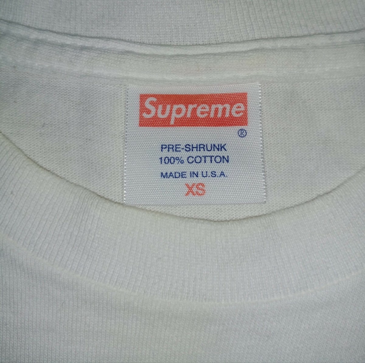 Supreme APC Bondage Leg White Tee FW09 Tshirt Box Logo | eBay